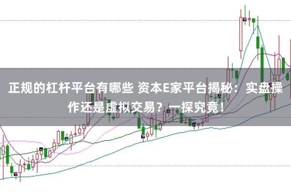 正规的杠杆平台有哪些 资本E家平台揭秘：实盘操作还是虚拟交易？一探究竟！